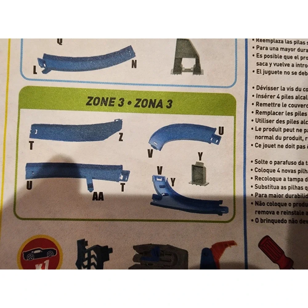 Hot Wheels Toy Track Set Massive 28